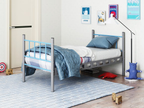 Кровать-трансформер Мальта серый с голубым в Добрянке - dobryanka.magazinmebel.ru | фото - изображение 4