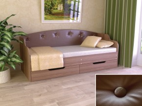 Кровать Юниор Тип 2 арабика 900х2000 в Добрянке - dobryanka.magazinmebel.ru | фото
