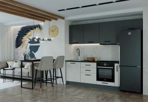 Кухонный гарнитур Лофт 2550 в Добрянке - dobryanka.magazinmebel.ru | фото - изображение 1
