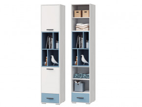 Шкаф для книг с 2 дверками и 1 ящиком Стич в Добрянке - dobryanka.magazinmebel.ru | фото