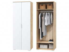 Шкаф для одежды 2-х дверный Сканди белый в Добрянке - dobryanka.magazinmebel.ru | фото