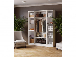 Шкаф комбинированный Ларс 1600 белый в Добрянке - dobryanka.magazinmebel.ru | фото - изображение 2