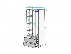 Шкаф Malta light H297 Белый в Добрянке - dobryanka.magazinmebel.ru | фото - изображение 2