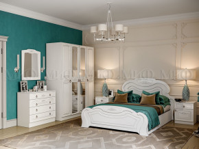 Спальня Александрина белая глянцевая в Добрянке - dobryanka.magazinmebel.ru | фото - изображение 1