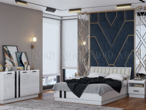 Спальня Магнолия белая в Добрянке - dobryanka.magazinmebel.ru | фото