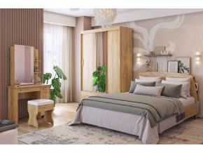 Спальня Виктория-1 дуб крафт золотой в Добрянке - dobryanka.magazinmebel.ru | фото