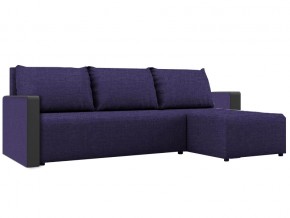 Угловой диван фиолетовый Алиса 3 Savana Violet в Добрянке - dobryanka.magazinmebel.ru | фото - изображение 1